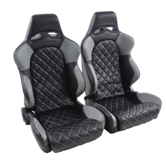 Portseat Set Las Vegas Artificial Leather Black